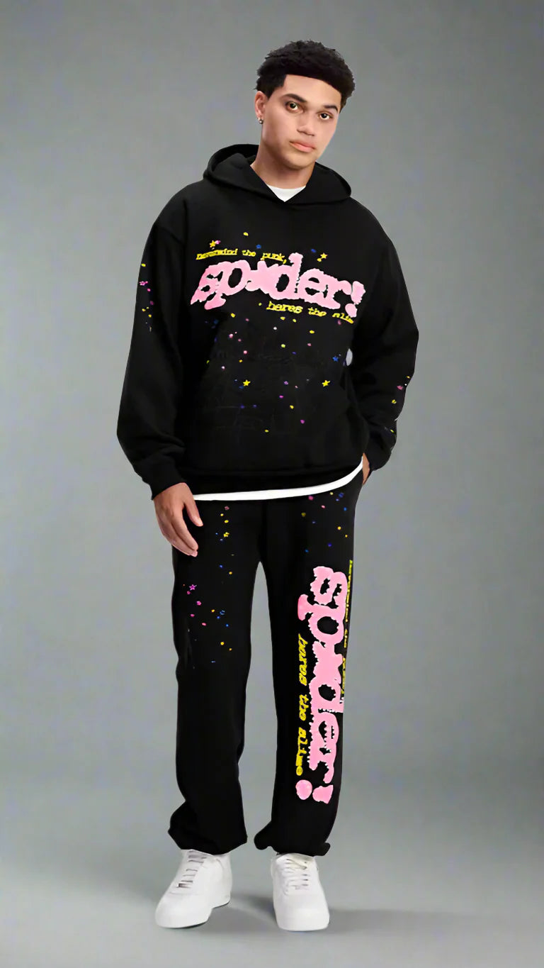 V2 Web Hoodie Midnight Black