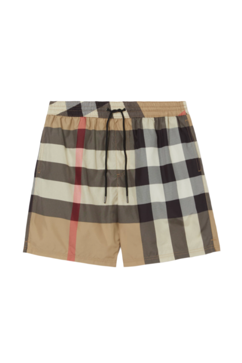 Retro Check Shorts