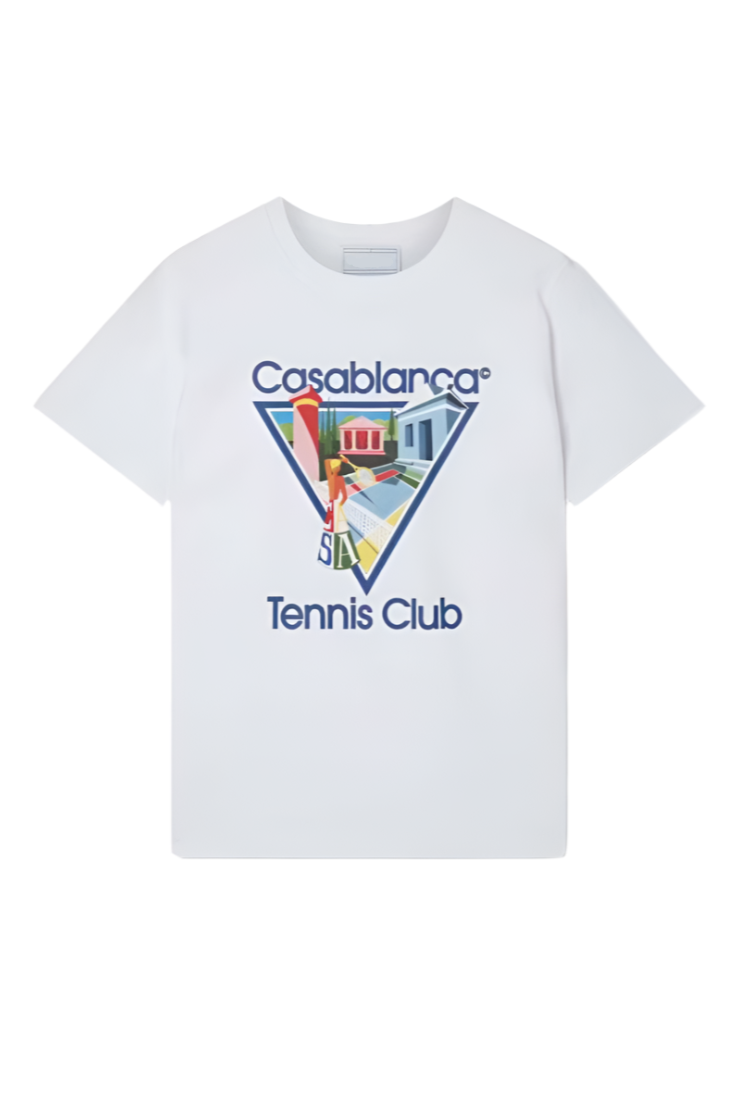 Tennis Club Tee White
